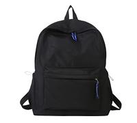 Generisch Sacs à Dos de Randonnée Femmes Hommes Hommes Étudiants Sac à Dos Loisirs Campus Sac Cinq Pièces Mode Jeune Simple Sac D'École De Grande Capacité Cool Sacs À Dos Pour Filles Adolescents, Noir