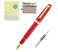 Generisch Sailor Professional Gear Slim Shikiori Stylo-plume (MF) avec convertisseur et boîte à crayons, (Japon import) (Princess Kaguya (11-1227-303)) avec enveloppe japonaise de style traditionnel