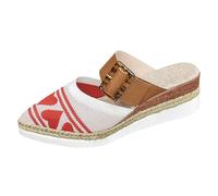 Generisch Sandales à plateforme pour femme - Espadrilles pour femme - Sandales compensées en maille - Chaussures d'été à plateforme - Sandales à enfiler - Antidérapantes - Chaussures à talons hauts