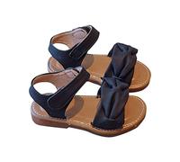 Generisch Sandales de plage pour enfants de 30 ans - Sandales confortables pour fille - Sandales d'été blanches - Sans talon - Semelle flexible - Chaussures en caoutchouc élégantes et respirantes