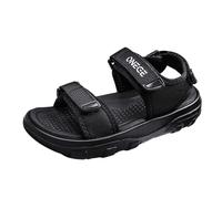 Generisch Sandales de trekking robustes pour toutes les aventures - Sandales sportives avec fermetures et semelle profilée - Chaussures d'extérieur pour l'été et les loisirs, Style C01 noir, 31 EU