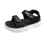 Generisch Sandales de trekking robustes pour toutes les aventures - Sandales sportives avec fermetures et semelle profilée - Chaussures d'extérieur pour l'été et les loisirs, Style C04 blanc, 34 EU