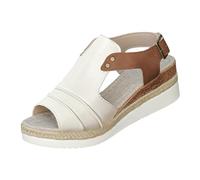 Generisch Sandales d'été pour femme - Sandales à talon compensé pour femme - Bouche de poisson - Sandales compensées - Grandes tailles - Chaussures d'été - Boucle - Sandales compensées - Sandales de