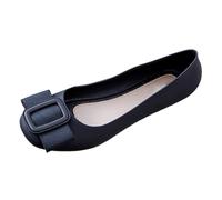 Generisch Sandales Mary Jane pour femme - Respirantes et légères - Confortables - Couleur unie - Tendance - Élégantes - Pour l'extérieur, la randonnée, l'été - 35-39 EU, Noir , 37 EU