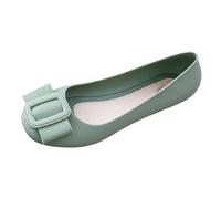 Generisch Sandales Mary Jane pour femme - Respirantes et légères - Confortables - Couleur unie - Tendance - Élégantes - Pour l'extérieur, la randonnée, l'été - 35-39 EU, vert, 37 EU