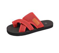 Generisch Sandales orthopédiques pour femme - Pantoufles d'été confortables pour femme - Semelle fixe - Sandales plates - Sandales ouvertes à l'arrière - Chaussures de marche - Sandales de randonnée