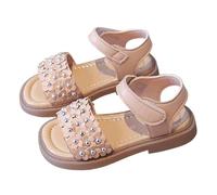 Generisch Sandales pour filles pour tout-petits, sangles réglables confortables, légères, respirantes, chaussures de loisirs pour l'extérieur, adaptées pour les petites filles de deux à neuf ans, Rose
