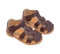 Generisch Sandales pour tout-petits avec chaussures de plage douces et confortables pour les jeux décontractés en plein air, chaussures d'été pour les nourrissons jusqu'à huit ans, marron, 28.5 EU