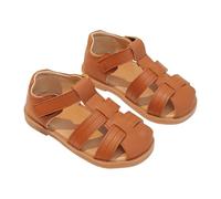 Generisch Sandales pour tout-petits avec chaussures de plage douces et confortables pour les jeux décontractés en plein air, chaussures d'été pour les nourrissons jusqu'à huit ans, jaune, 23 EU