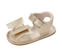 Generisch Sandales printemps-été pour enfants, bébés, tout-petits, garçons et filles, avec nœud élégant, boucle pratique, confortable à bout ouvert, respirantes, a, 20 EU