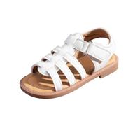 Generisch Sandales respirantes et confortables pour un usage quotidien de 1 à 7 ans, idéales pour le printemps, chaussures robustes avec semelle antidérapante, légères pour jouer sans soucis, Blanc