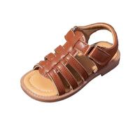 Generisch Sandales respirantes et confortables pour un usage quotidien de 1 à 7 ans, idéales pour le printemps, chaussures robustes avec semelle antidérapante, légères pour jouer sans soucis, marron