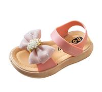 Generisch Sandales tendance pour fille pour les fêtes de printemps avec un design élégant de fête dansante comme adorables chaussures pour bébé, Rose, 21 EU Étroit