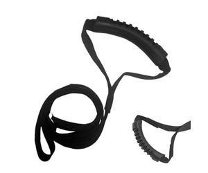 Generisch Sangle d'assistance pour kayak, corde de traction réglable avec poignée solide et boucles robustes, équipement de bateau pour utilisation aquatique, sport, pêcheur, kayak, amateurs d'eau
