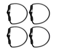 Generisch Sangle de queue pour couverture de cheval - Équipement d'équitation 4 pièces - Sangle d'entraînement pour terrain d'équitation - Pour entraîneur, personnel d'écurie, école d'équitation Ranch