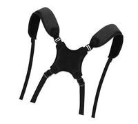Generisch Sangle de sac de rechange confortable à double épaule réglable pour sacs de golf - Sangle de transport rembourrée - Double épaule avec clip