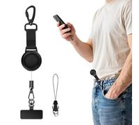 Generisch Sangle de support télescopique extensible pour téléphone portable, sangle de sécurité verrouillable, parfaite pour le ski, les voyages, l'escalade, la randonnée | pour l'extérieur, les