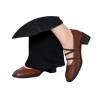 Generisch Sangle élégante avec boucle à talon moyen - Style polyvalent avec bout carré pour tout le monde, marron, 39 EU