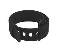 Generisch Sangle utilitaire, sangle utilitaire avec clip - Sangles d'embrayage - Sangle de transport compacte et haute résistance pour lampe de poche, pompe à air, bâton d'autodéfense et gants, Noir