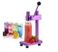 Generisch Scelleur de canettes réglable manuel avec base fixe, machine à sceller sous vide, boîte de 55 mm de diamètre, pour bière/jus/café/soda/boissons dorées et noires