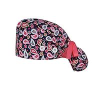 Generisch Scrub and with Womens Cap Hommes Bouffant for with Sweatband Hat Baseball Casquettes New Cap Enfants Original Bleu, Multicolore 8., taille unique