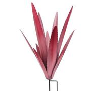 Generisch Sculpture Agave en Métal 45 cm - Artificielle en Fer Forgé, Décoration DIY | Ornement De Jardin Rustique pour Pelouse Terrasse Cour, Art Résistant Extérieur