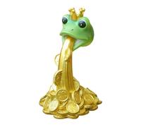 Generisch Sculptures décoration d'intérieur, décoration de jardin | -Sculpture de pelouse, résine animal crache des pièces d'or décorations pour pots de fleurs en plein air