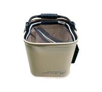 Generisch Seau de stockage d'eau, 13 l, lavabo pliable portable, avec poignée, seau utilitaire de nettoyage en plein air pour plage, lac, rivière, camping, jardin, pêche, randonnée, et