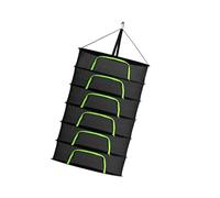 Generisch Séchoir suspendu pliable en 6 pièces avec 6ème plancher renforcé | Grande capacité, 6 sections reliables entre elles pour la cuisine et la cour, installation facile pour