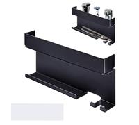 Generisch Selfstick Styling Iron Mount - Pas de perçage - Organisateur de burler - Insertion de Hot Tool Dock | Fer plat adhésif - Fer à lisser mural pour salle de bain salon - Utilisation vanité