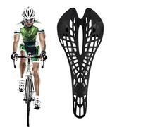 Generisch Selle de vélo - Selle de vélo de Route - Selle de VTT - Design résistant aux Chocs - Grand fessier - Confort supplémentaire - Convient pour VTT, vélo de Route, vélo, vélos