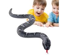 Generisch Serpent en peluche - Paroduppe d'animaux - 99 pouces - Grand jouet cobra pour - Pour fête d'Halloween