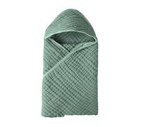 Generisch Serviette à capuche pour bébé, 89 x 89 cm, serviette de bain en coton, unisexe, séchage rapide, pour 0-3 ans de bain, excursion, maison, crèche, crèche