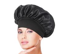 Generisch Serviette de séchage en satin, serviette de bain en satin, serviette de bain pour cheveux | Serviette en satin pour femme, serviette en satin anti-frisottis, turban protecteur pour la