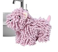 Generisch Serviette en chenille absorbante en forme de chien | Serviette en chenille à séchage rapide pour les femmes qui aiment les chiens et les enfants, ainsi que comme accessoire