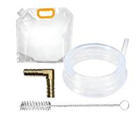 Generisch Set de pommes de terre en érable - 5 l - Pour usage alimentaire - En forme de L - Accessoire de jus d'érable - Pour l'extérieur, la forêt, les montagnes, la randonnée, le camping, la ferme