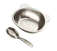 Generisch Set de vaisselle en acier inoxydable pour, bol pour | Petits bols résistants aux brûlures 450 ml - Forme d'animal de dessin animé, assiettes en acier inoxydable pour