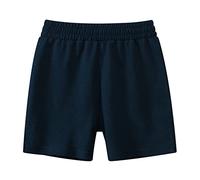 Generisch Short 152 pour enfant - Couleur unie - Décontracté - Mode pour vêtements - Handball - Pantalon de gardien de but, bleu foncé, 1-2 ans