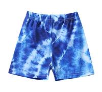 Generisch Short de bain pour garçon - Avec cordon de serrage réglable - Doublure en maille - 2 en 1, Maillot de bain M1-f, 4-5 ans