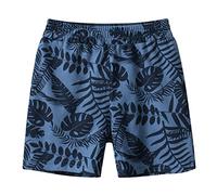 Generisch Short de jogging court pour garçon - Short cargo léger pour enfant - Short d'été - Pantalon de loisirs - Bermuda - Taille élastique avec poches, Short C1 bleu, 2-3 ans