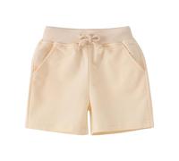 Generisch Short de jogging court unisexe pour enfant - Short de sport d'été pour garçon et fille - Vêtements pour enfants, Short C14 beige, 3-4 ans