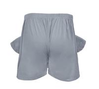 Generisch Short éléphant - Sous-vêtements amusants pour les amoureux des animaux - Short éléphant - Pantalon de pyjama étrange (gris, XXXXL)