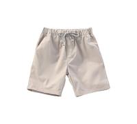 Generisch Short pour tout-petit - Couleur unie - Décontracté - Vêtement d'extérieur tendance - Pour enfants - Pantalon de gardien de but pour homme, beige, 4-5 ans