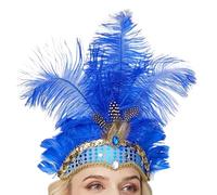 Generisch Showgirl Bibi pour cheveux Showgirl - Pour fêtes, festivals, carnaval, réunions, mariages, bals masqués, cocktails et