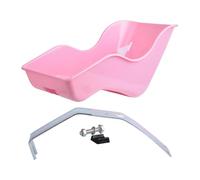 Generisch Siège arrière de vélo de - Attache de porte- rose avec ceinture de sécurité, accessoire de jeu de rôle pour raconter des histoires créatifs et jeux interactifs