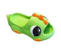 Generisch Siège de traîneau yeux dinosaures pour l'intérieur salle de bain baignoire antidérapant doux sensation de marche pantoufles bébé pantoufles enfants taille 23, Gn2, 35 EU