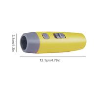 Generisch Sifflet à main, 3 niveaux de volume élevé, sifflet d'arbitre tenu à la main avec cordon - Pour l'extérieur, le camping, la randonnée, le sport, le coaching, les événements, les cours de