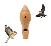 Generisch Sifflet à oiseaux pour adultes - Imitation bois - Oiseau de chasse - Décoration - Appel sonore factice - Simulation sonore - Observation en plein air - Chasse - Nature - Amateurs débutants