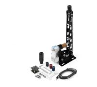 Generisch sim racing shifter, Frein à main de course simulé, USB Sim 64 bits, cellule de charge for freins de jeux, Compatible avec Logitech G29/G27/G25 T300 T500 RS PC(Black)