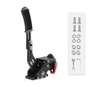 Generisch sim racing shifter, Frein à main de simulateur de course, Compatible avec Logitech G29/G27/G25, capteur d'effet USB for jeux Simracing(Black handbrake)